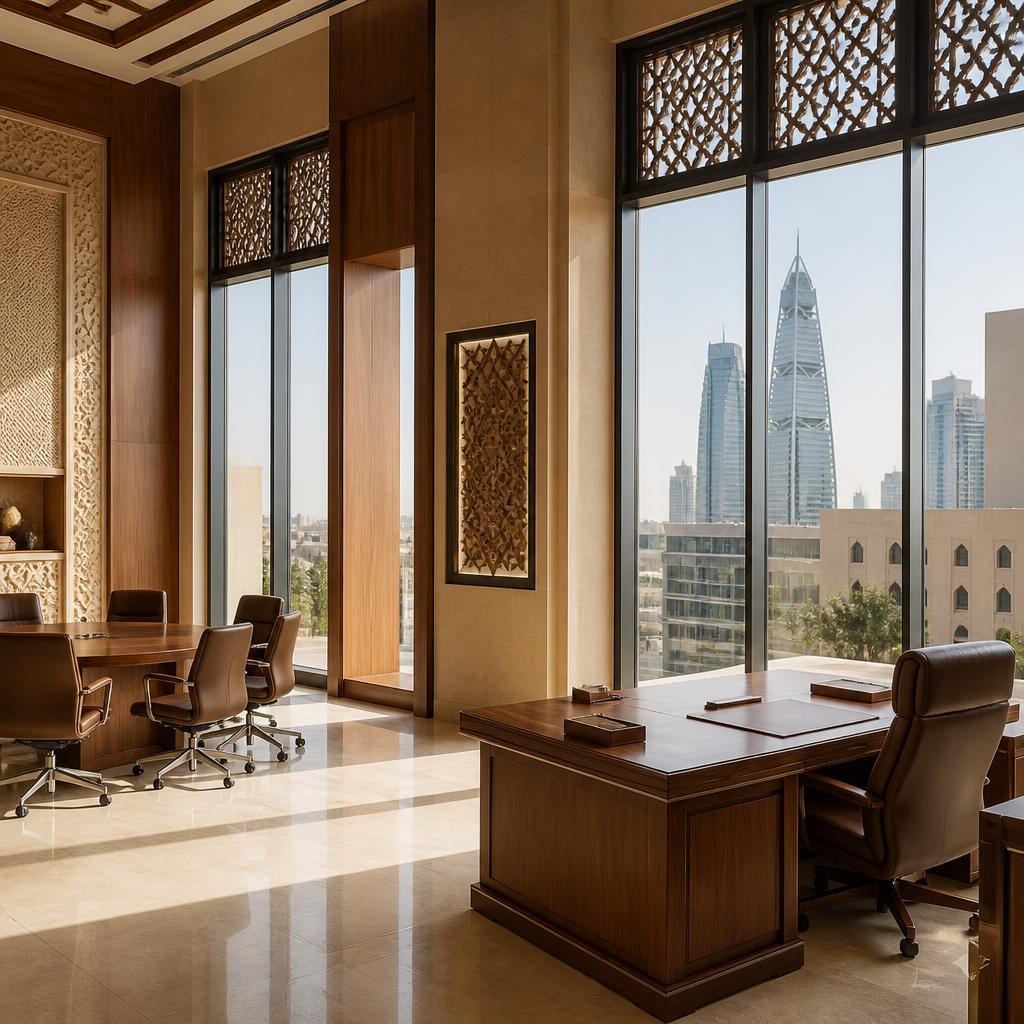 مكاتب برج العليا التنفيذية — جناح إداري بانورامي - Office 1204, العليا